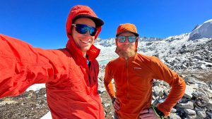 Gabe Joyes and Luke Nelson at Snowman race - feature