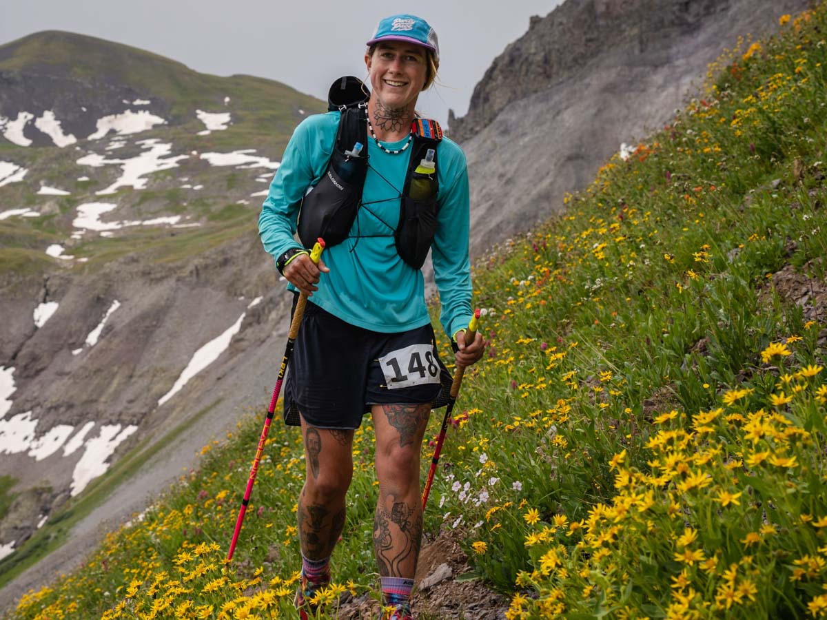 Lizzy Jones - at 2025 Ouray 100 Mile