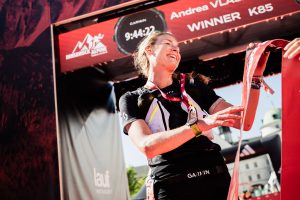 Andrea Vlasakova - Innsbruck Alpine Trailrun Festival K85 women's winner