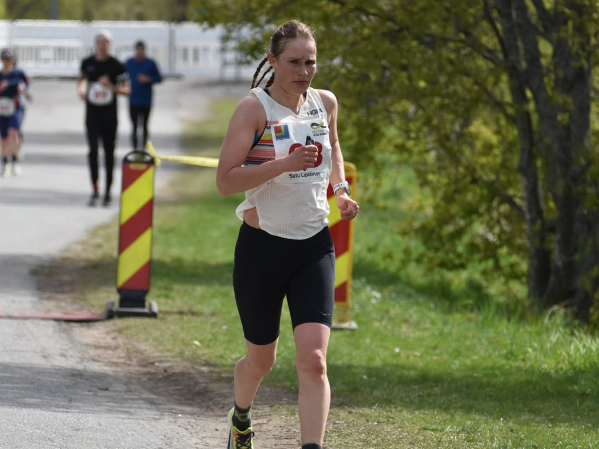 Satu Lipiäinen - 2026 Kokkola Ultra Run - women's 6 hour world record