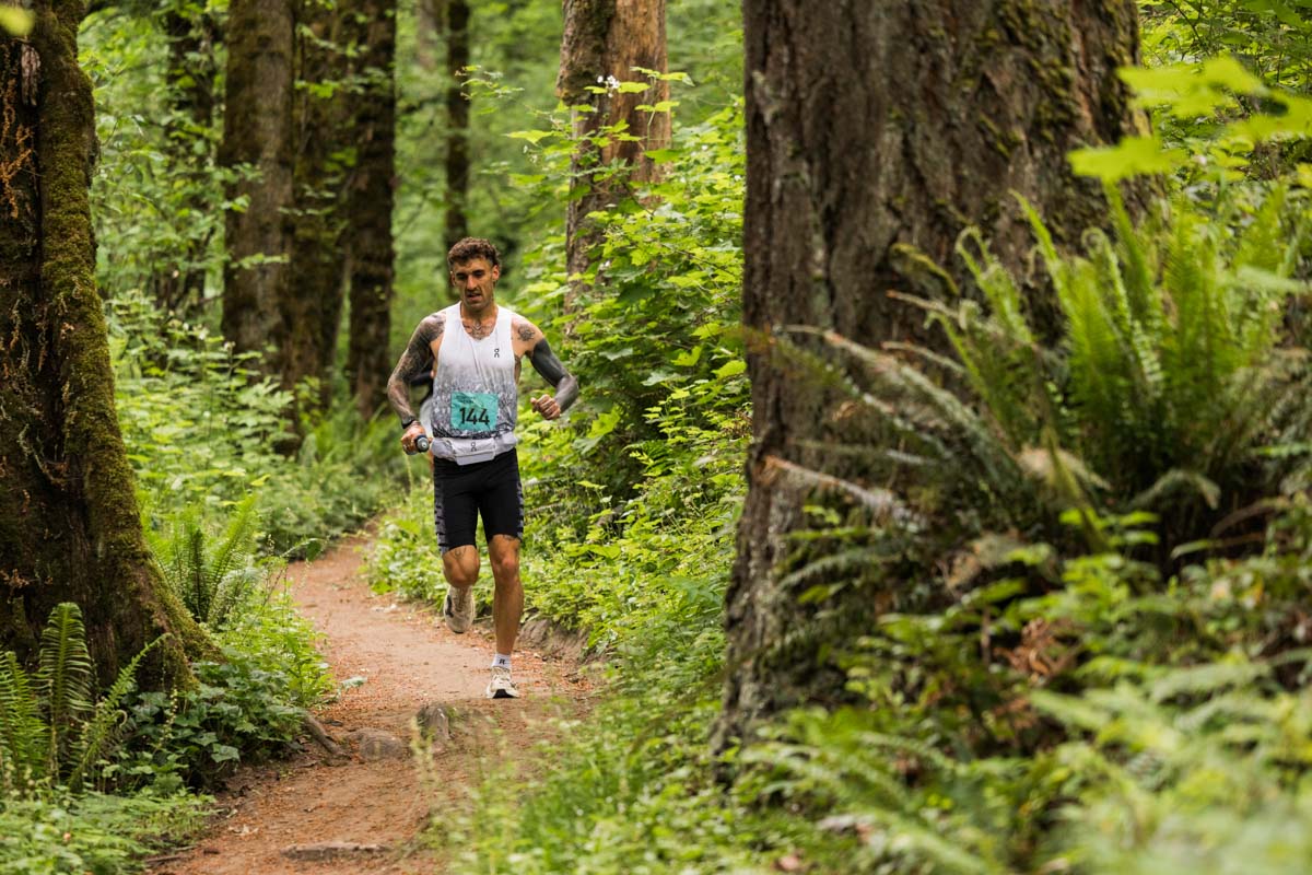 Ajay Hanspal 2026 Stumptown Trail Runs 50k men's winner