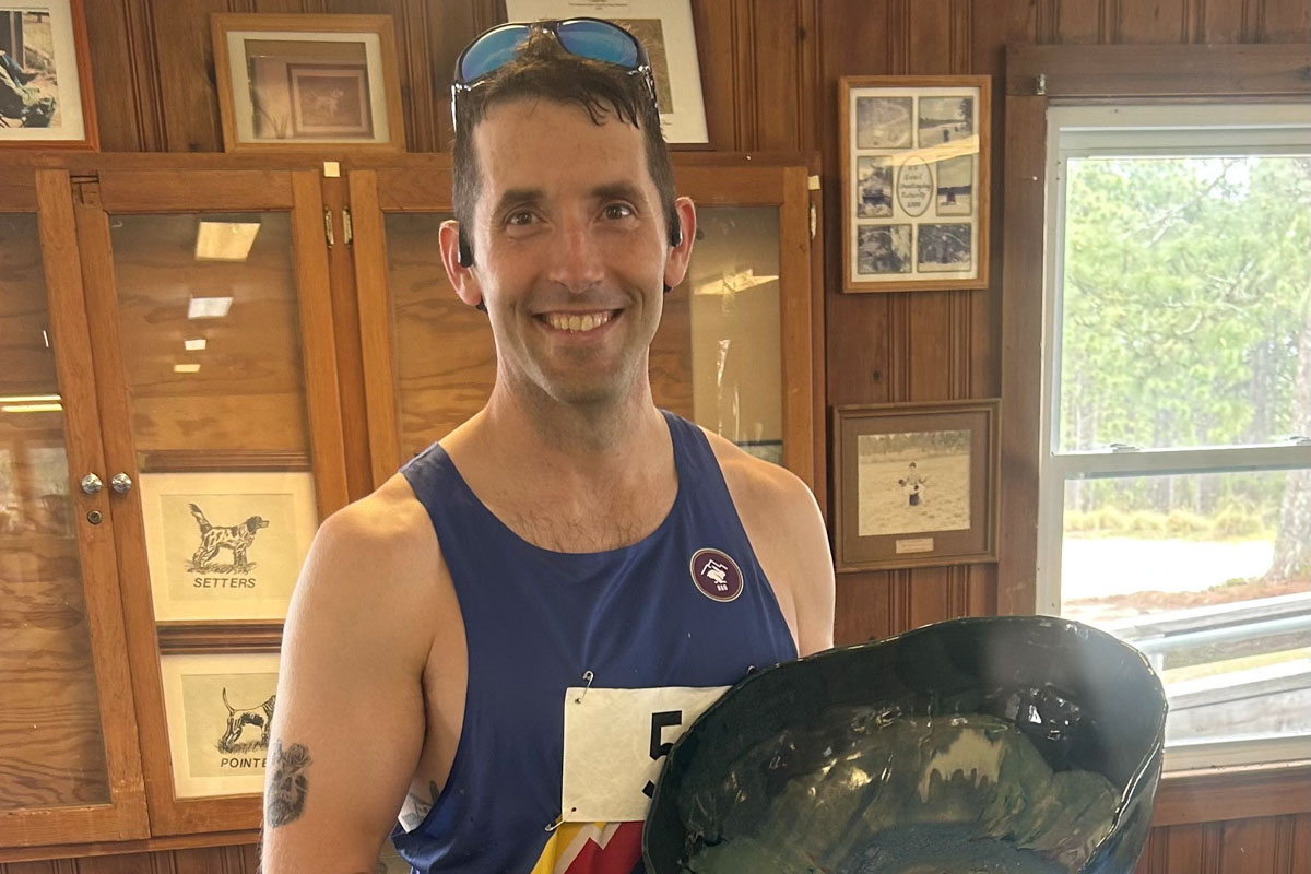Jeffrey Bochey 2026 May Madness 50k men's winner