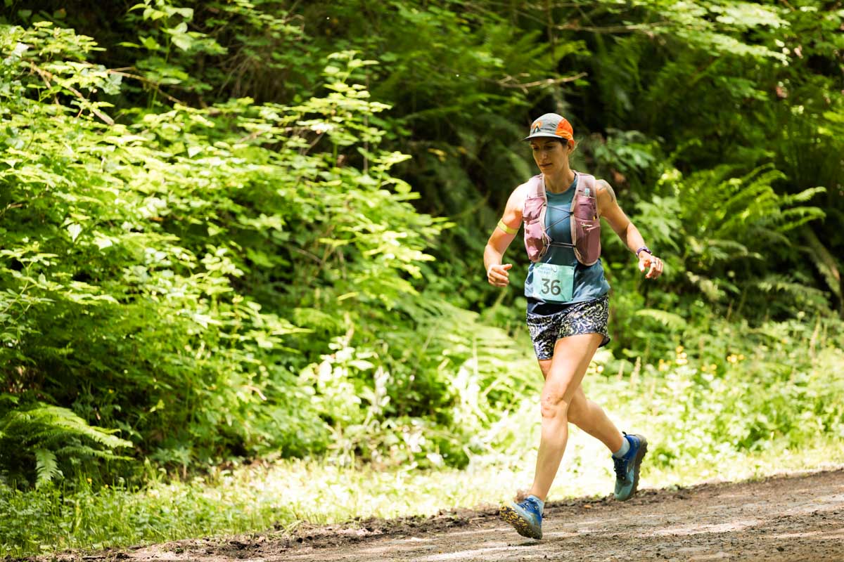 Kelly Flaminio 2026 Stumptown Trail Runs 50k women's winner