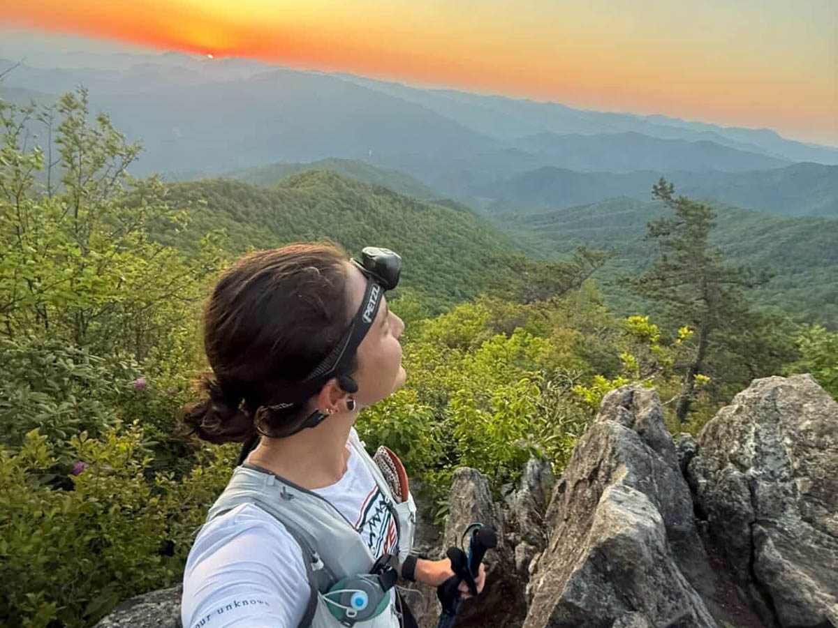 Deanna Doane - 2026 Smokies Challenge Adventure Run - sunrise