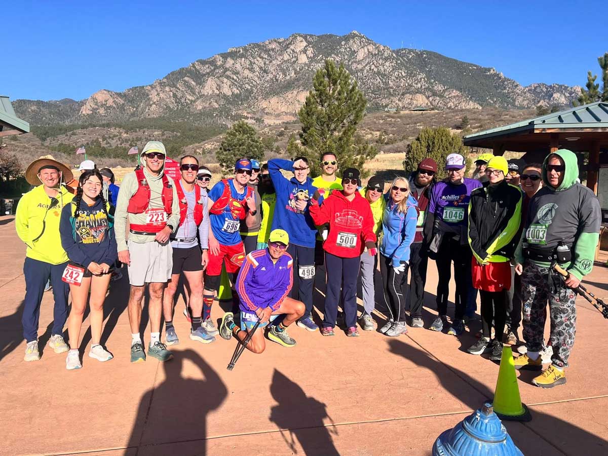Brandon Stapanowich Achilles Pikes Peak an Denver chapters 2026 Cheyenne Mountain Trail Race