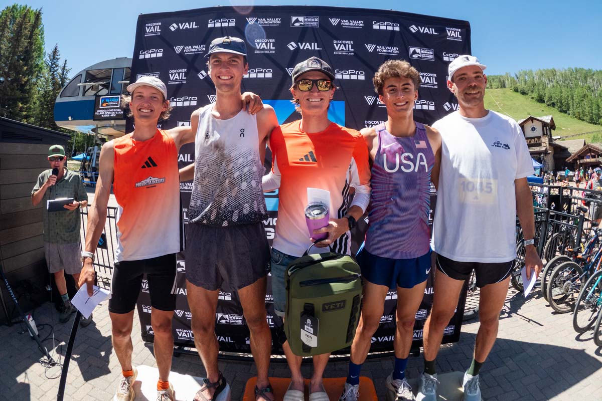 2026 GoPro Games 20k men's podium