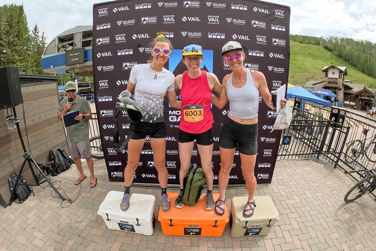 2026 GoPro Games Pepi's Face-Off women's podium