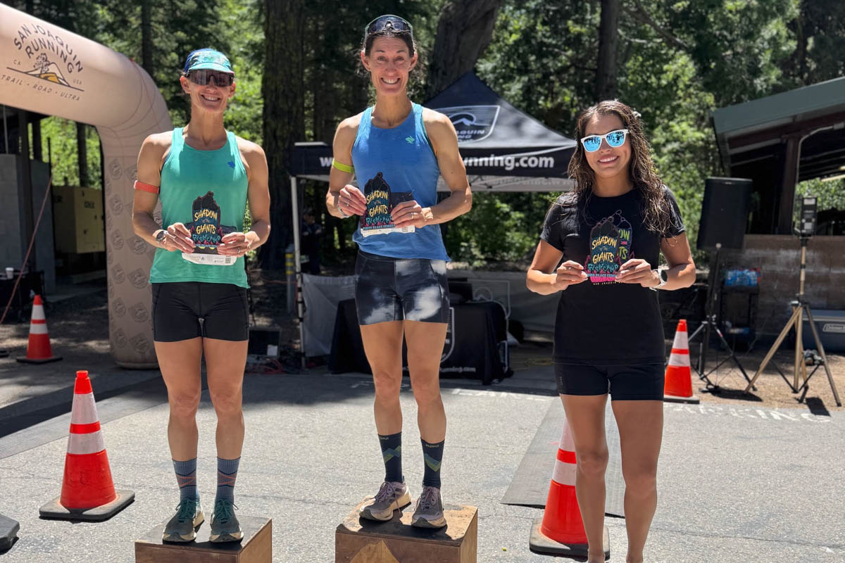 2026 Shadow of the Giants 50k women's podium