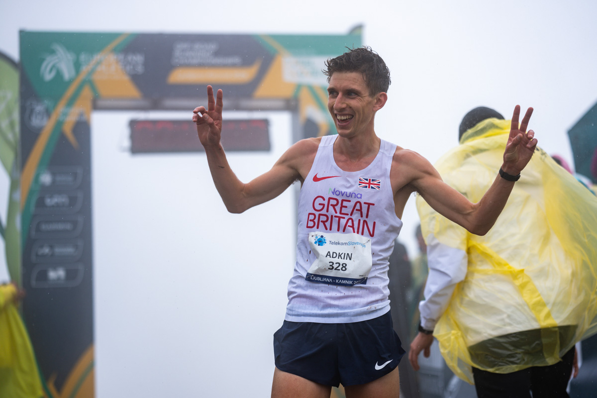 Jacob Adkin 2026 European Athletics Off-Road Running Championships Uphill men's winner