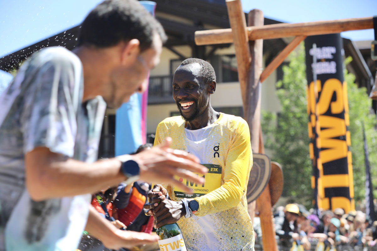 Patrick Kipngeno 2025 Broken Arrow Skyrace 23k third place