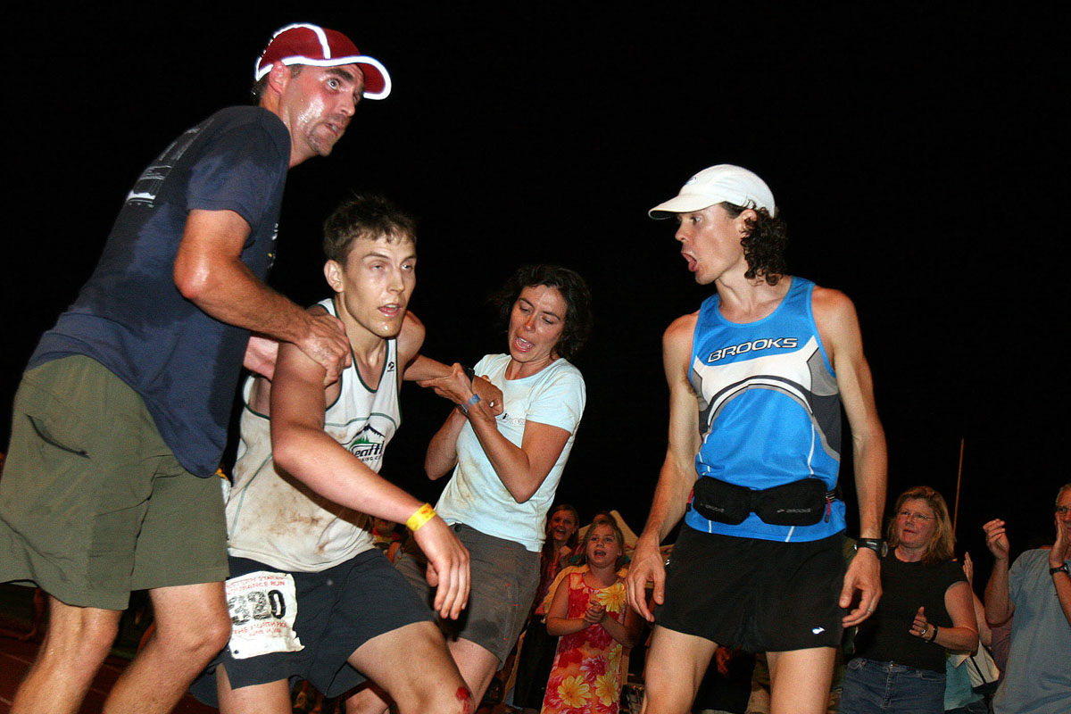 Brian Morrison 2006 Western States 100 collapse