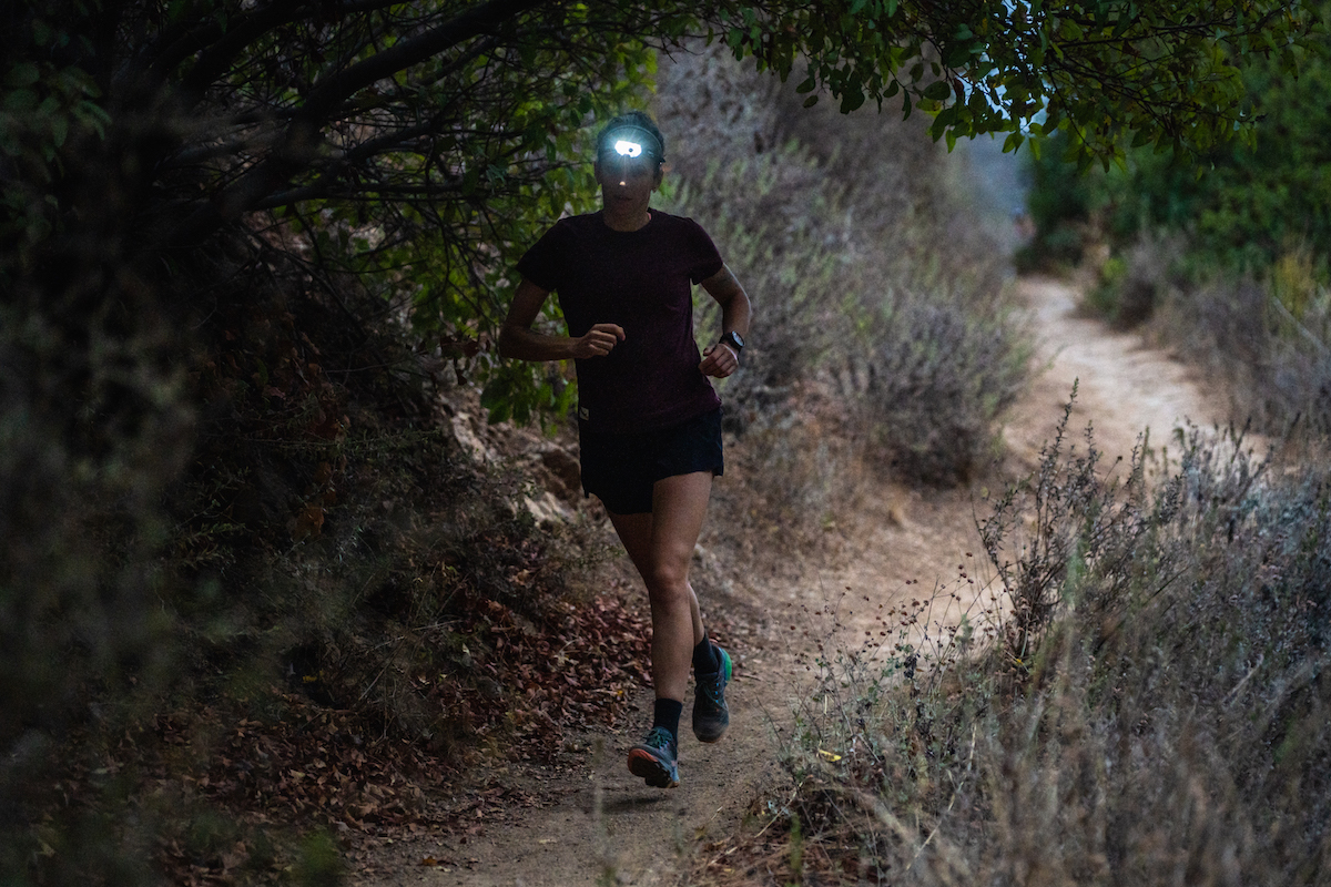 Best Headlamps for Running - Petzl Nao RL - Lifestyle image