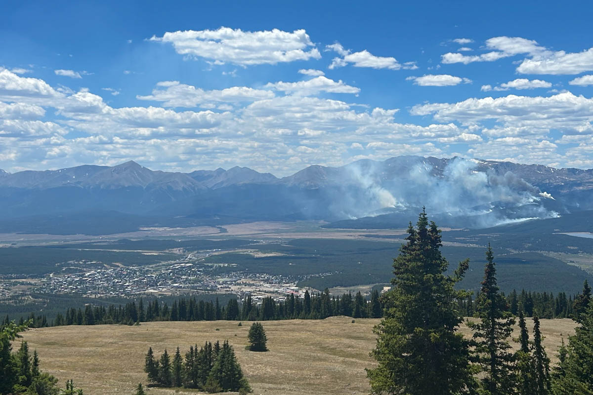 2026 Willow fire outside of Leadville