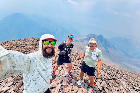 Zach Miller mountain selfie
