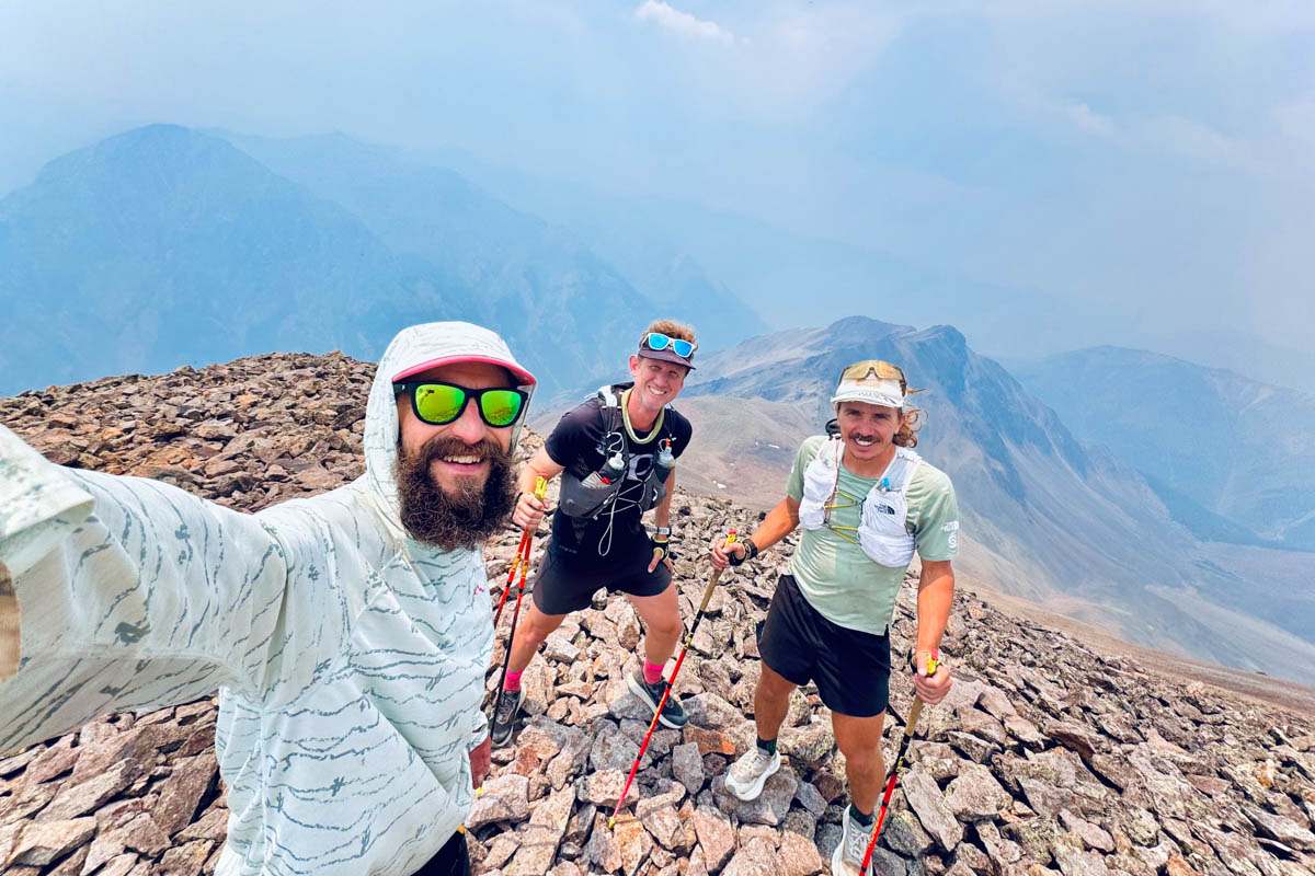 Zach Miller mountain selfie