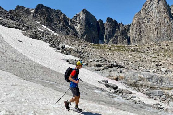 Gabe Joyes Wind River High Route training