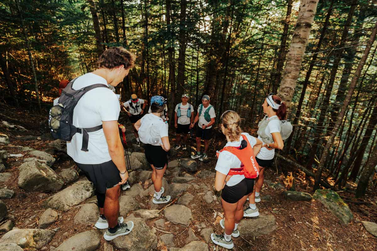 AJW 2026 Presidential Traverse group out on trail