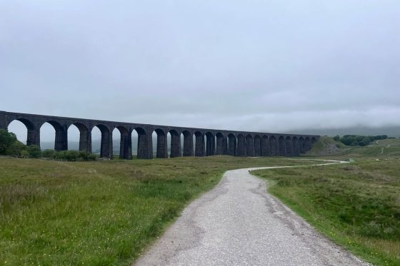 Andy Suiter 2025 LEJOG Batty Moss Viaduct Yorkshire Dales