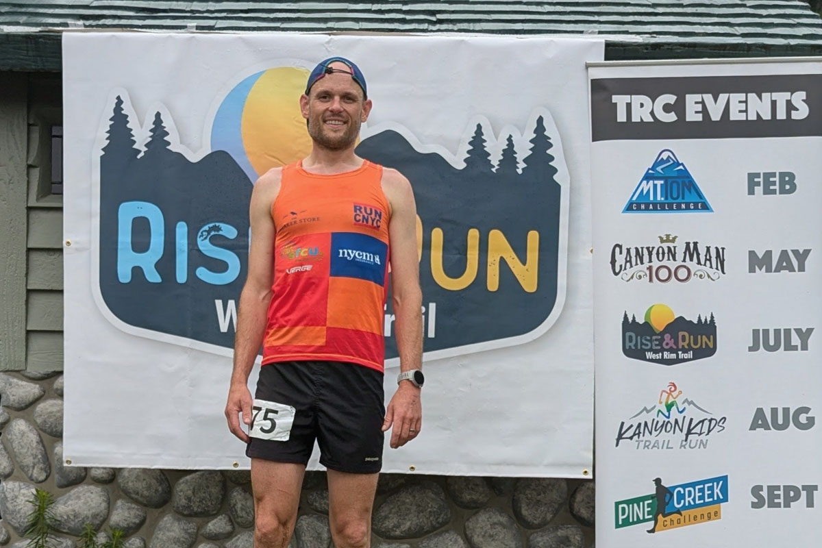 Philip Maynard 2026 Rise and Run 50k men's winner