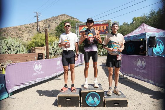 2026 Harding Hustle 50k men's podium