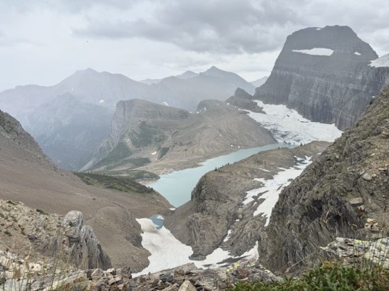 Grinnell Glacier Overlook on Highline Trail - Glacier National Park