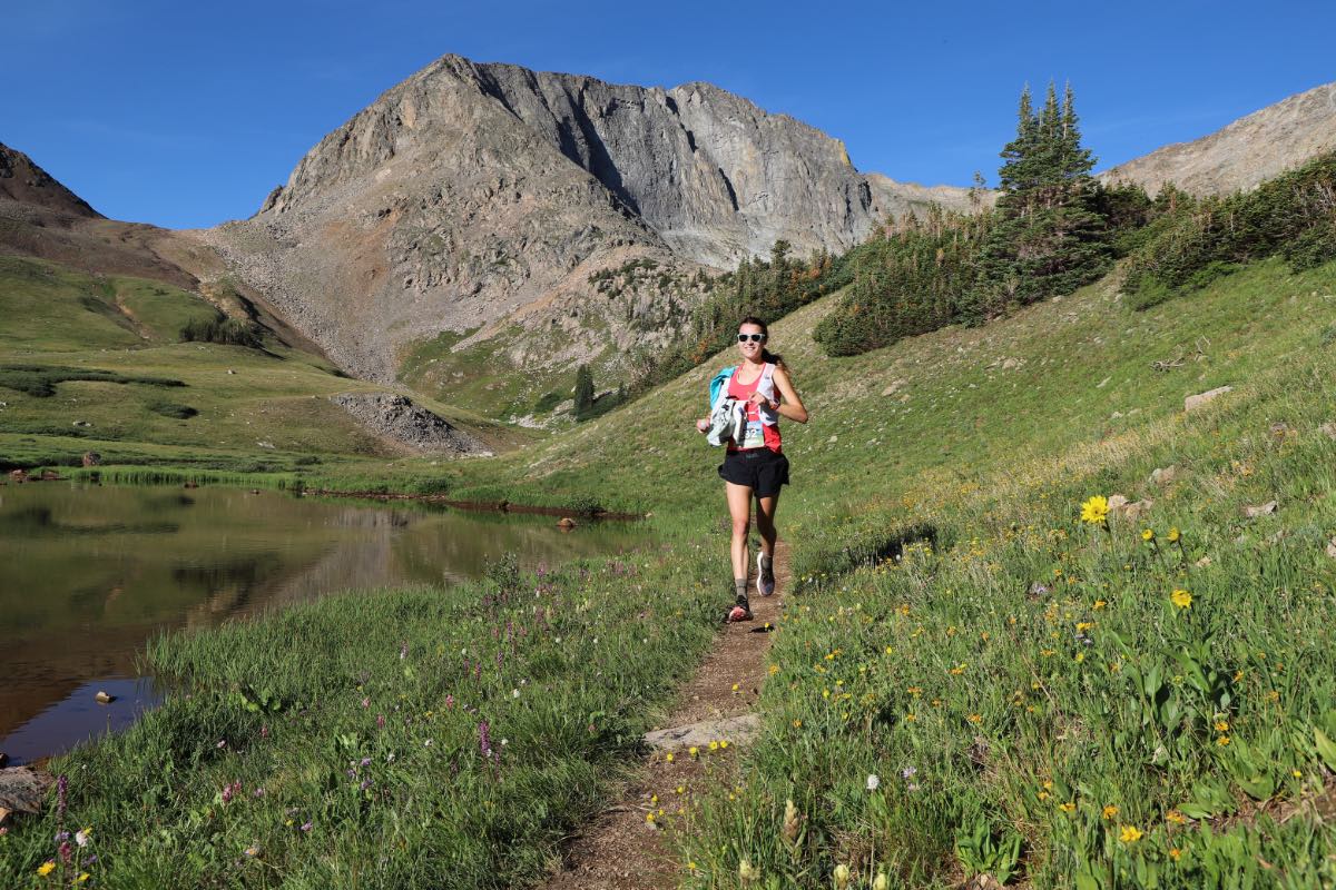 Liv Taber - 2026 Never Summer 100k champion