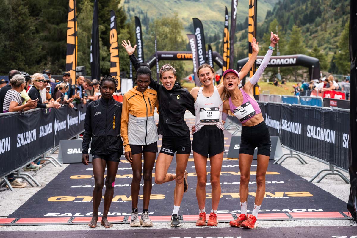 2026 Pitz Alpine Glacier Trail women's podium