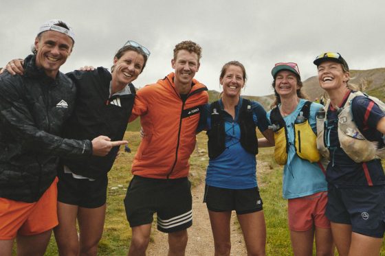 Sophie Woods 2026 Via Alpina FKT with friends