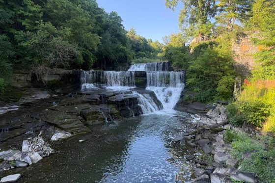 Sabrina Little waterfalls