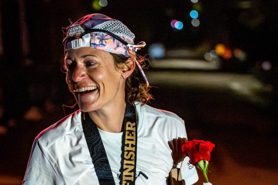 McKendree Hickory 2026 Leadville 100 Mile women's winner close up