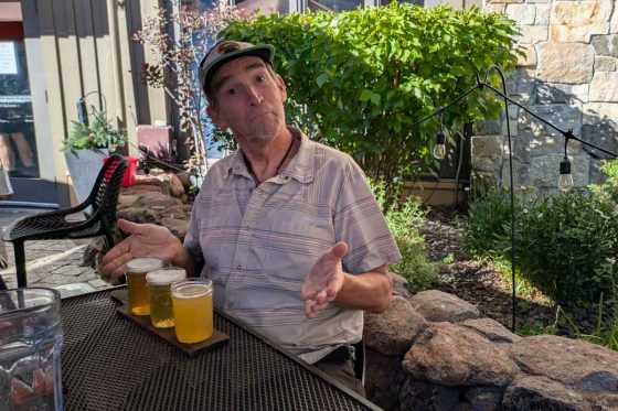 AWJ drinking beer 2026 Western States 100