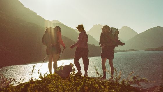REI Labor Dale sale hiking vibes lake mood sunset
