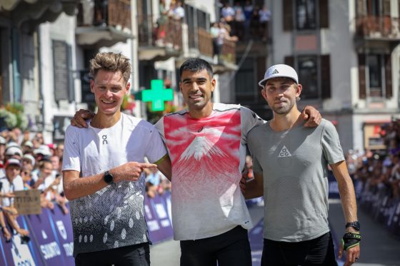 2026 UTMB men's podium