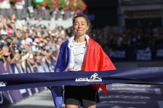 Blandine L'Hirondel 2026 UTMB finish
