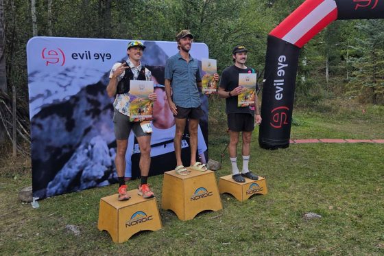 2026 Grand Traverse Mountain Run men's podium