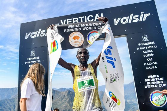 Patrick Kipngeno 2026 Trofeo Nasego Vertical men's winner