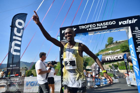 Philemon Kiriago 2026 Trofeo Nasego men's winner