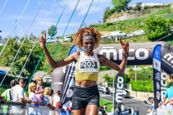 Ruth Gitonga 2026 Trofeo Nasego women's winner