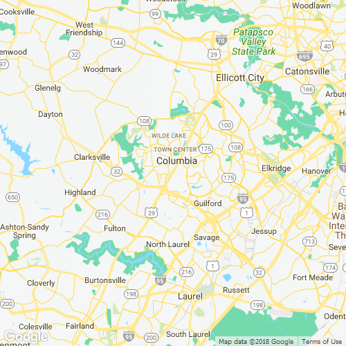 Columbia Md Zip Code Map Map