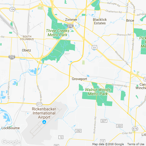 Groveport Ohio Zip Code Map Map