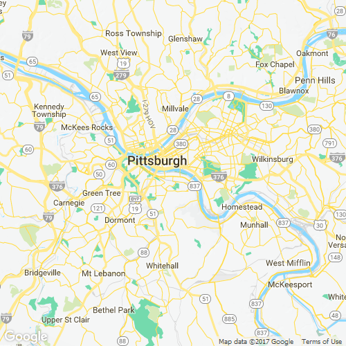 Zip Code Map Pittsburgh Pa Map