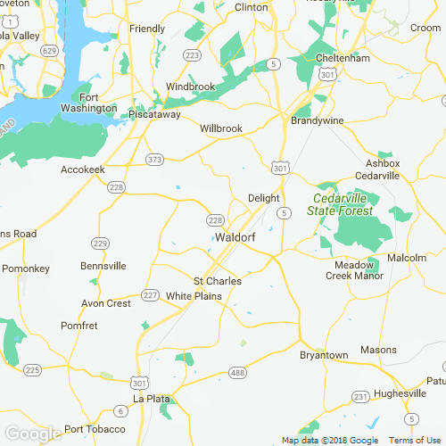 Waldorf Md Zip Code Map Map