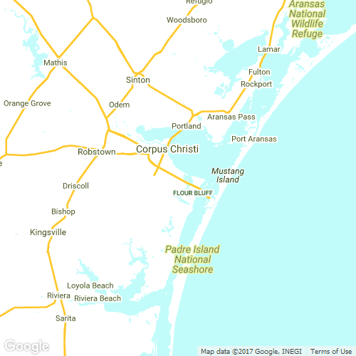 Corpus Christi Tx Zip Code Map