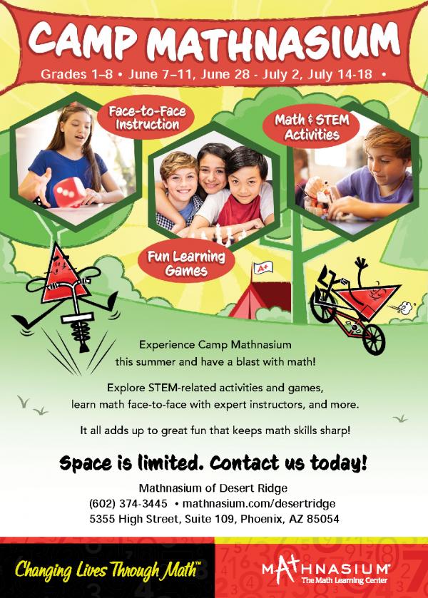 Math Tutoring That Works Mathnasium of Desert Ridge Special Offers