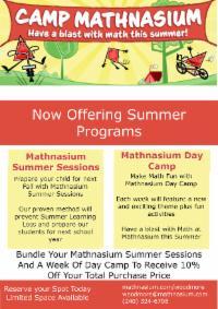 Summer Camp 2021 Mathnasium