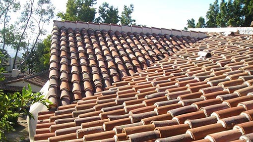 Spanish Clay Tile Roof Example