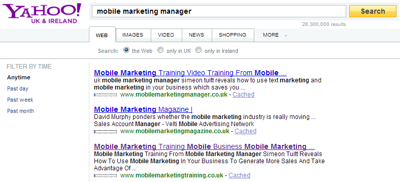 mobile marketing
