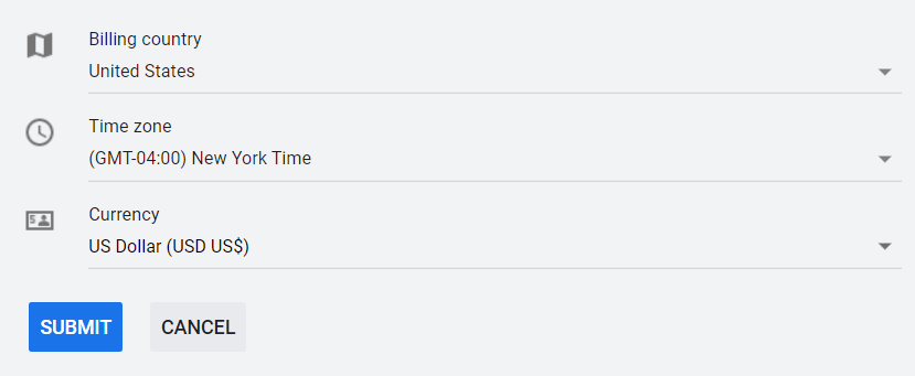 Google Ads Signup