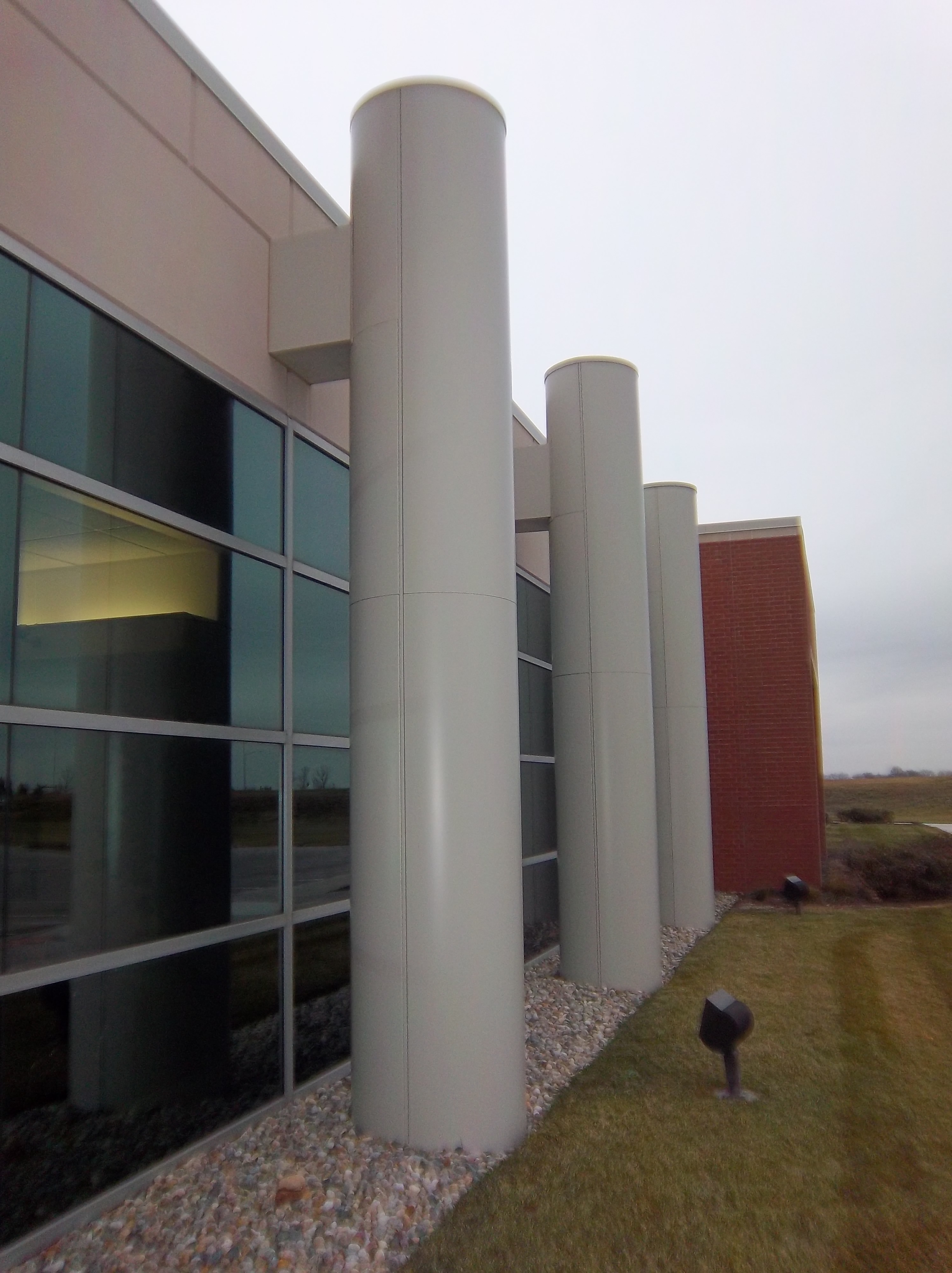 Metal Column Covers , ACM Column Covers, Beam wraps SAF Southern