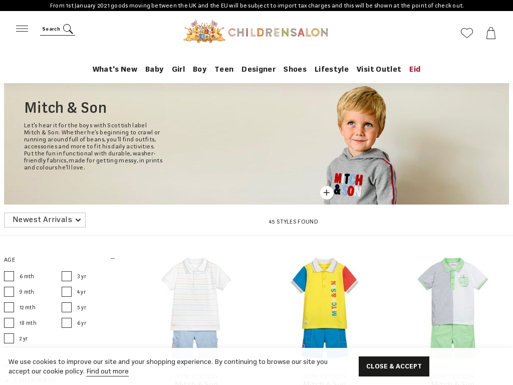 55 Best Children's Clothing Business site Designs To Inspire You